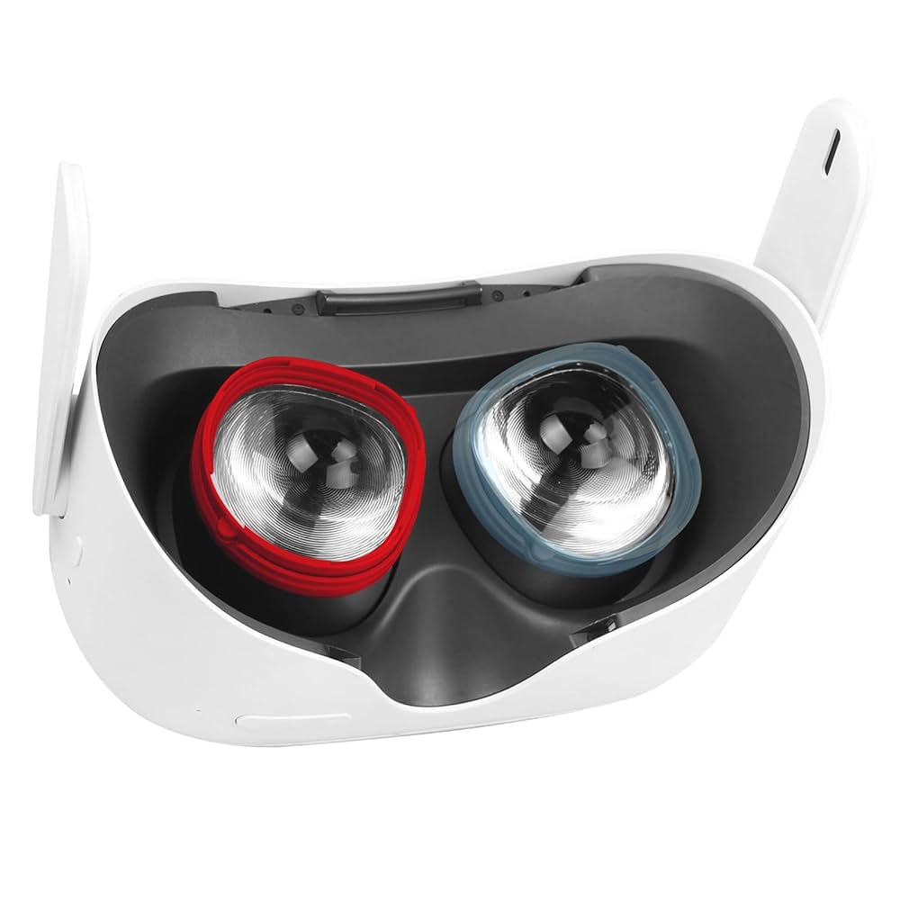  QUEST 2 128GB＋ZYBER 度付きレンズ Amazon.co.jp: ZYBER 度付きレンズ（左側の赤、-7.0）Oculus